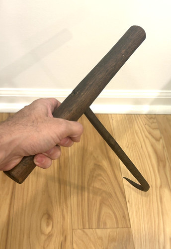 Antique hand forged - large, hay