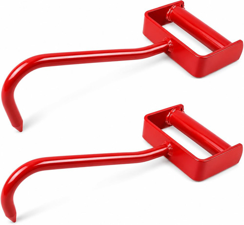 Inch red hay hooks - 11, pack